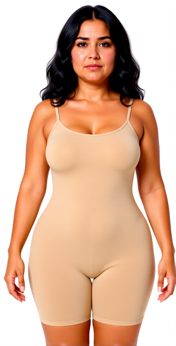 2 Piezas Body reductor con soporte de busto, control de abdomen y realce de glúteos.