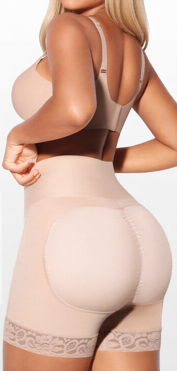 Short Compresor De Abdomen Levanta Glúteos